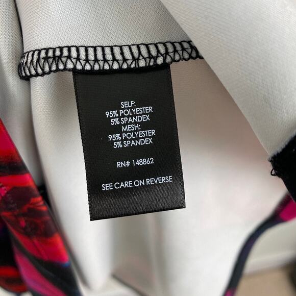 NWT Torrid Scuba Mini Dress with Illusion Neck 3X — Romantic - Picture 8 of 9